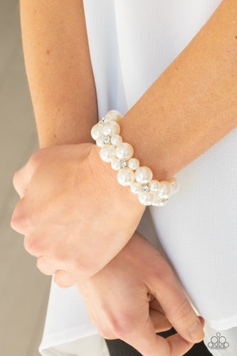 Flirt Alert - White - Paparazzi Accessories