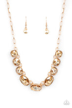 Load image into Gallery viewer, Gorgeously Glacial - Gold - Paparazzi Accessories