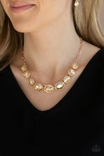 Load image into Gallery viewer, Gorgeously Glacial - Gold - Paparazzi Accessories