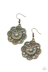 Western Mandalas - Brass - Paparazzi Accessories