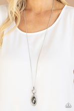 Load image into Gallery viewer, Glamorously Glaring - Silver - Paparazzi Accessories