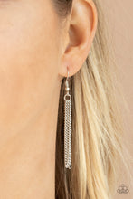 Load image into Gallery viewer, Glamorously Glaring - Silver - Paparazzi Accessories