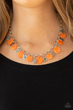 Load image into Gallery viewer, Flower Powered - Orange - Paparazzi Accessories