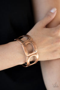 In OVAL Your Head - Copper - Paparazzi Accessories