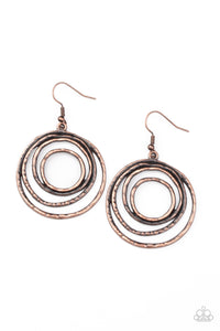 Spiraling Out of Control - Copper - Paparazzi Accessories