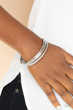 Load image into Gallery viewer, Stackable Sparkle - White - Paparazzi Accessories