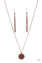Load image into Gallery viewer, Choose Faith - Copper - Paparazzi Accessories