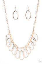 Load image into Gallery viewer, Double OVAL-time - Gold - Paparazzi Accessories