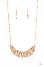 Load image into Gallery viewer, Flight of FANCINESS - Gold - Paparazzi Accessories