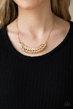 Load image into Gallery viewer, Flight of FANCINESS - Gold - Paparazzi Accessories