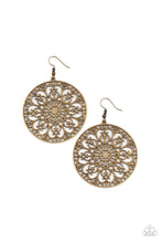 Load image into Gallery viewer, Make A MANDALA Out Of You - Brass - Paparazzi Accessories