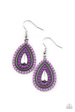 Load image into Gallery viewer, Beaded Bonanza - Purple - Paparazzi Accessories