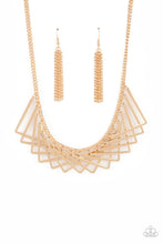 Load image into Gallery viewer, Metro Mirage - Gold - Paparazzi Accessories