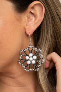 Dazzling Dewdrops - White - Paparazzi Accessories