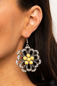 Dazzling Dewdrops - Yellow - Paparazzi Accessories