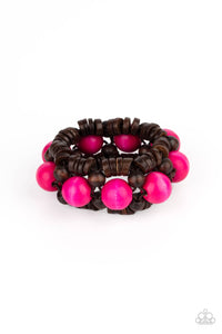 Tropical Temptations - Pink - Paparazzi Accessories