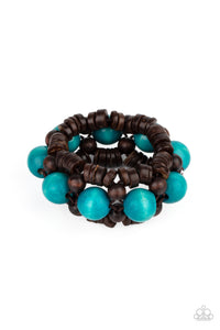 Tropical Temptations - Blue - Paparazzi Accessories