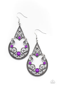 Bohemian Ball - Purple - Paparazzi Accessories