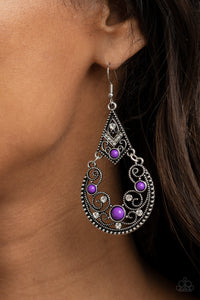 Bohemian Ball - Purple - Paparazzi Accessories