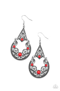 Bohemian Ball - Red - Paparazzi Accessories