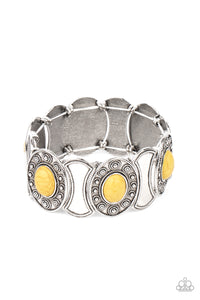 Desert Relic - Yellow - Paparazzi Accessories