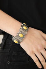 Load image into Gallery viewer, Desert Relic - Yellow - Paparazzi Accessories