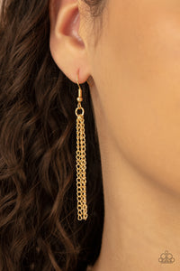 Renegade Ripples - Smithsonian Spiral - Gold - Paparazzi Accessories