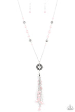 Load image into Gallery viewer, Tasseled Treasure - Pink - Paparazzi Accessories