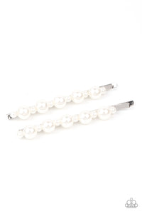 Put A Pin In It - White - Paparazzi Accessories