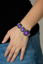 Load image into Gallery viewer, Retro Rodeo - Purple - Paparazzi Accessories