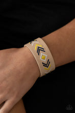 Load image into Gallery viewer, Cliff Glyphs - Yellow - Paparazzi Accessories