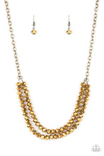 Load image into Gallery viewer, May The FIERCE Be With You - Brass - Paparazzi Accessories