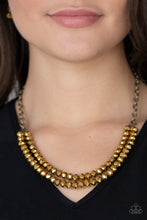 Load image into Gallery viewer, May The FIERCE Be With You - Brass - Paparazzi Accessories