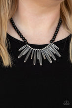 Load image into Gallery viewer, Icy Intimidation - Black - Paparazzi Accessories