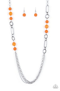 POP-ular Opinion - Orange - Paparazzi Accessories