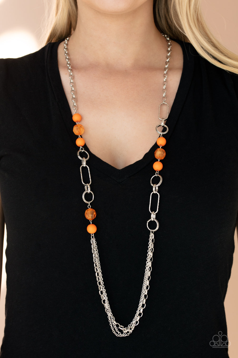 POP-ular Opinion - Orange - Paparazzi Accessories