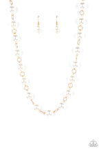 Load image into Gallery viewer, Ensconced in Elegance - Gold - Paparazzi Accessories