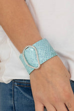 Load image into Gallery viewer, HISS-tory In The Making - Blue - Paparazzi Accessories