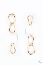 Load image into Gallery viewer, Talk In Circles - Gold - Paparazzi Accessories
