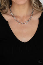 Load image into Gallery viewer, Defined Drama - Silver - Paparazzi Accessories