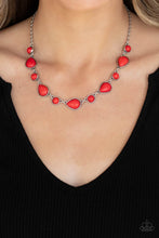 Load image into Gallery viewer, Heavenly Teardrops - Red - Paparazzi Accessories