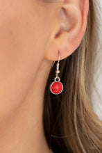 Load image into Gallery viewer, Heavenly Teardrops - Red - Paparazzi Accessories