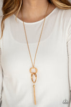 Load image into Gallery viewer, Orbiting Splendor - Gold - Paparazzi Accessories