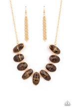 Load image into Gallery viewer, Elliptical Episode - Brown - Paparazzi Accessories