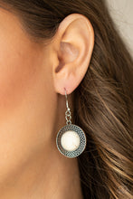 Load image into Gallery viewer, Circle The Wagons - White - Paparazzi Accessories