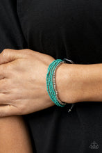 Load image into Gallery viewer, All Beaded Up - Blue - Paparazzi Accessories