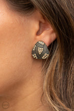 Load image into Gallery viewer, Gorgeously Galleria - Brass - Paparazzi Accessories