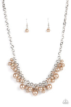 Load image into Gallery viewer, Positively PEARL-escent - Brown - Paparazzi Accessories
