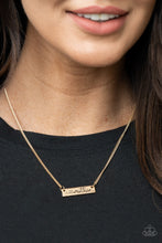 Load image into Gallery viewer, Joy Of Motherhood - Gold - Paparazzi Accessories