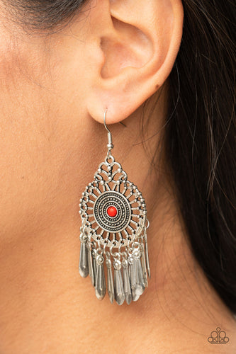 Dream a Little DREAMCATCHER - Red - Paparazzi Accessories